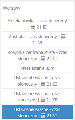 Warstwy Shadow Analysis 2