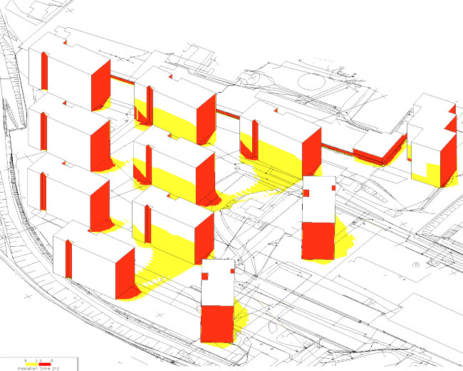Analiza zacieniania w praktyce - optymalizacja zagospodarowania działki etap 2.