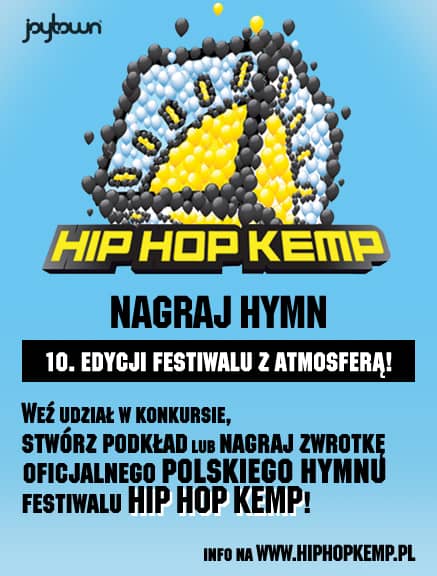 Konkurs na polski hymn festiwalu Hip Hop Kemp