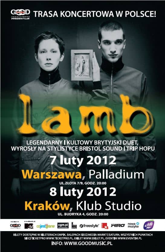 Lamb na trzech koncertach w Polsce