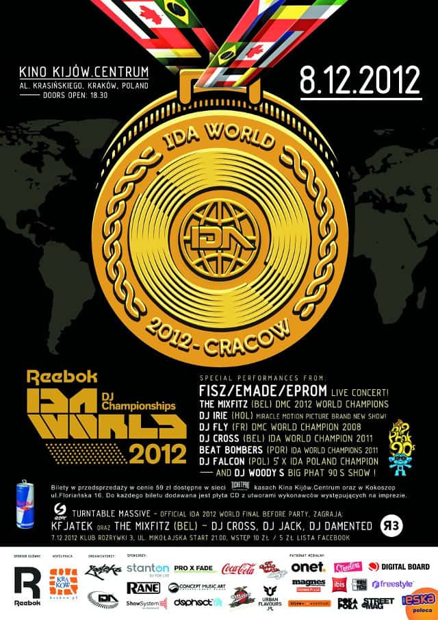 Finał Mistrzostw Świata DJ-ów IDA 2012 w najbliższą sobotę