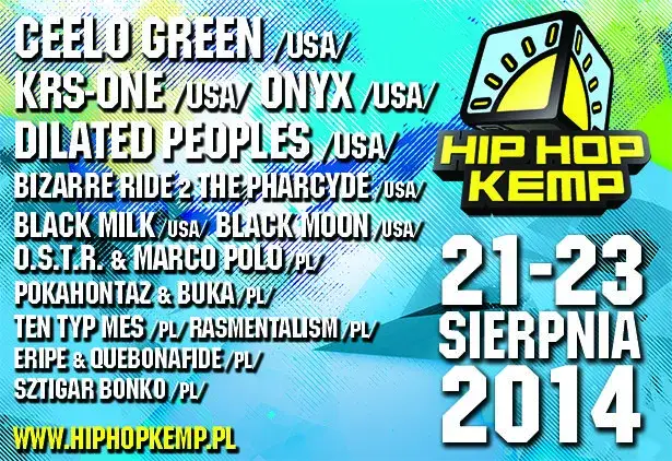 Rozpoczęło się odliczanie do Hip Hop Kemp 2014