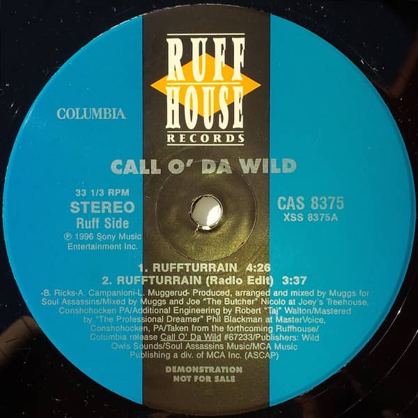 Lost and found: Call O’ Da Wild – Singles (1995-96)