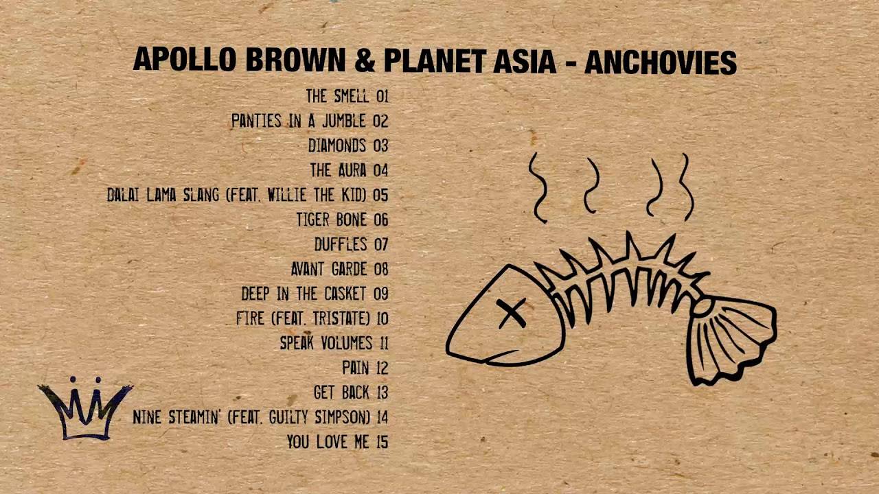 Klimatyczny album Apollo Browna i Planet Asii – Anchovies